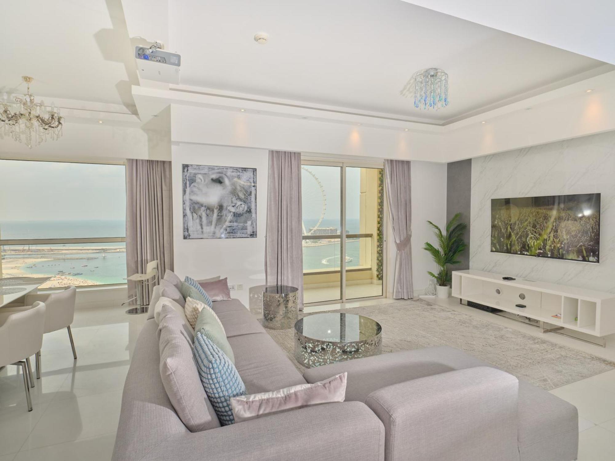 Jbr Beachfront Luxe Apartment All Rooms Sea Facing Dubai Exterior photo